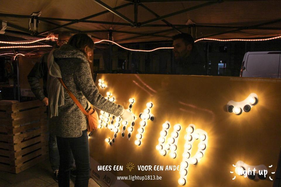 Light up voor de Warmste week