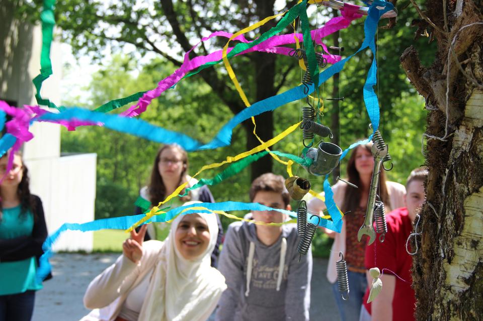 AP-studenten begeleiden natuurklassen